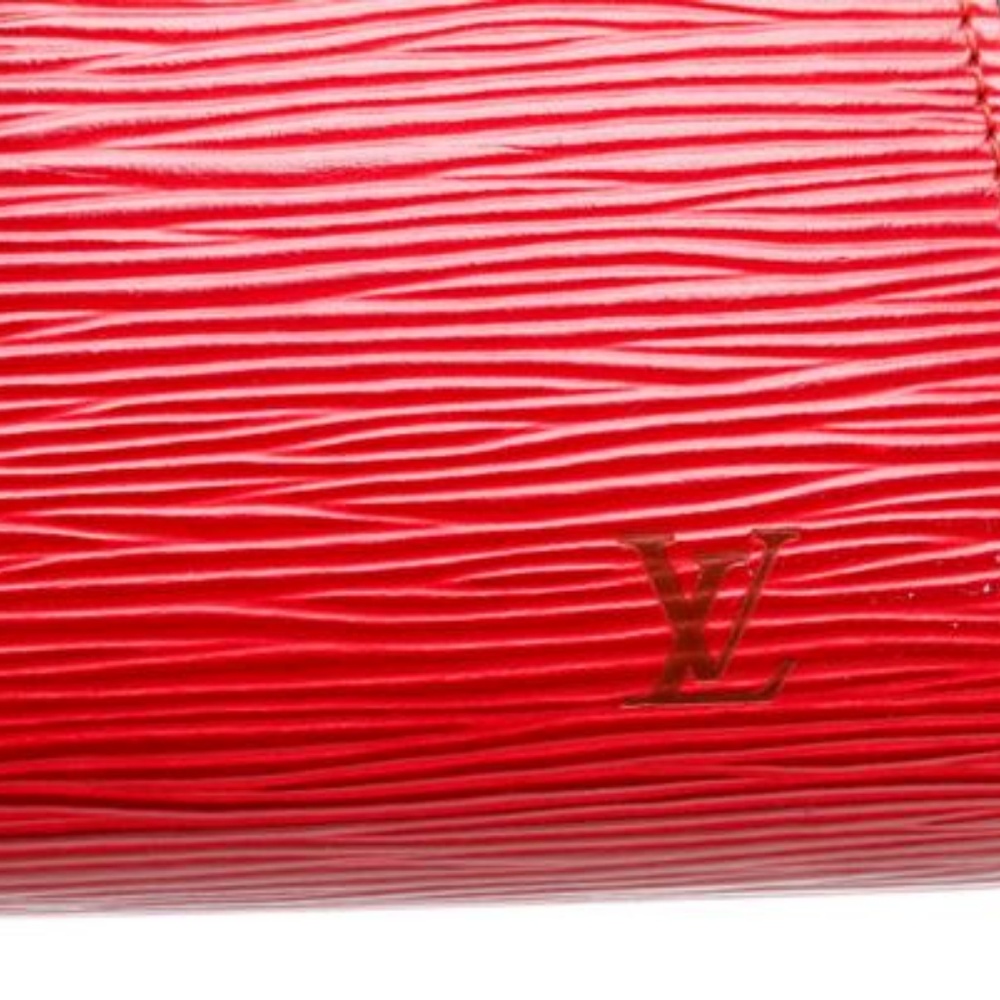 Louis Vuitton Red Dauphine Epi Leather Pm Cosmetic - Picture 5 of 8